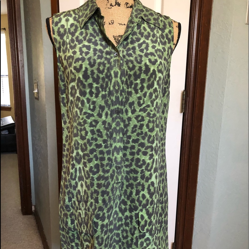 Equipment silk dress